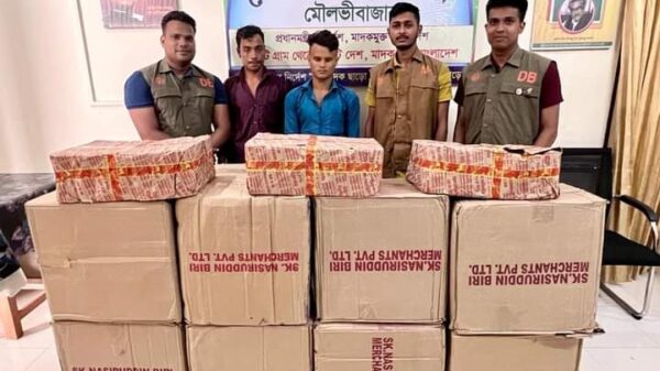 মৌলভীবাজারে ভারতীয় নাসির বিড়িসহ আটক-২