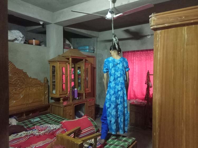 কুলাউড়ায় গৃহবধুর ঝুলন্ত লাশ উদ্ধার