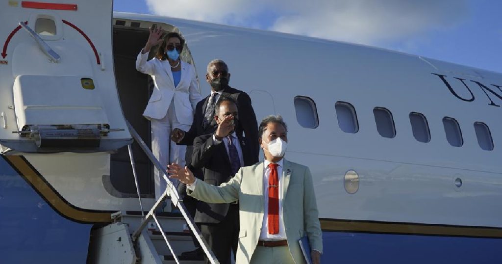 তাইওয়ানের পর দ. কোরিয়া গেলেন পেলোসি