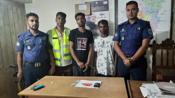 রাজনগরে পুলিশের অভিযানে ইয়াবাসহ আটক-২