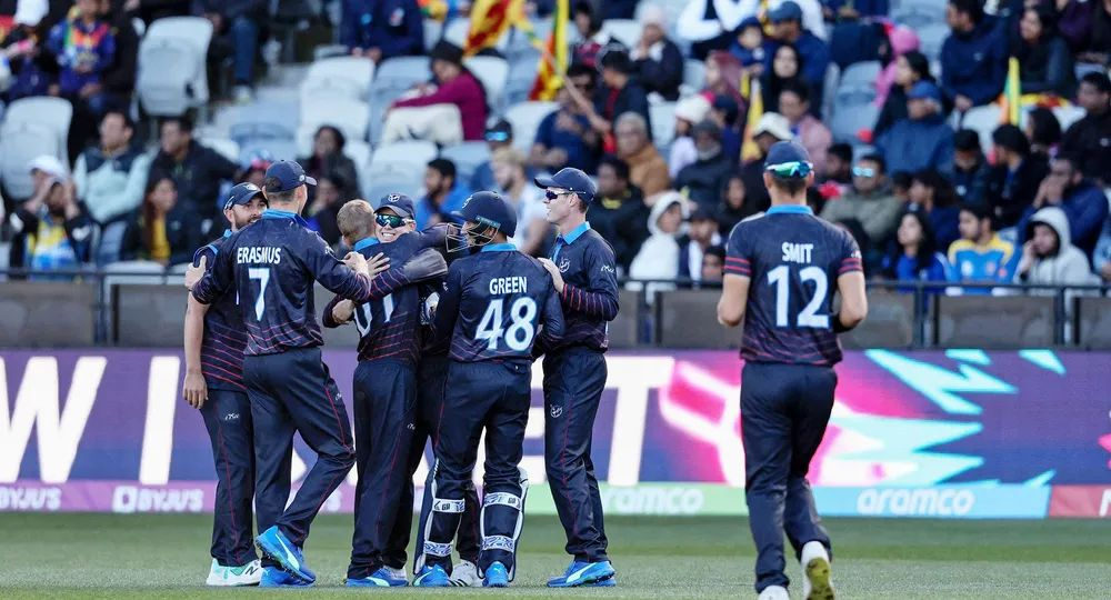 টি-২০ বিশ্বকাপ ২০২২: শ্রীলঙ্কাকে হারিয়ে নামিবিয়ার চমক