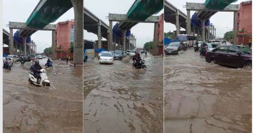 আবদুল্লাহপুর থেকে মহাখালী পর্যন্ত যানজটে আটকা অফিসগামীরা