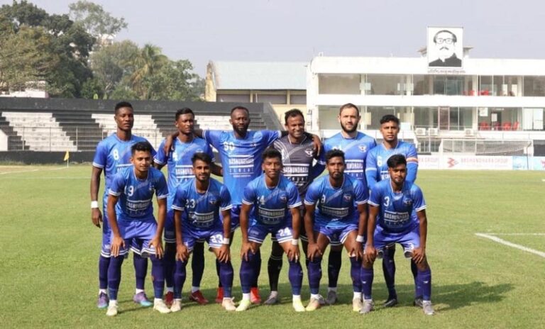 আবাহনীকে হারিয়ে ফাইনালে শেখ রাসেল