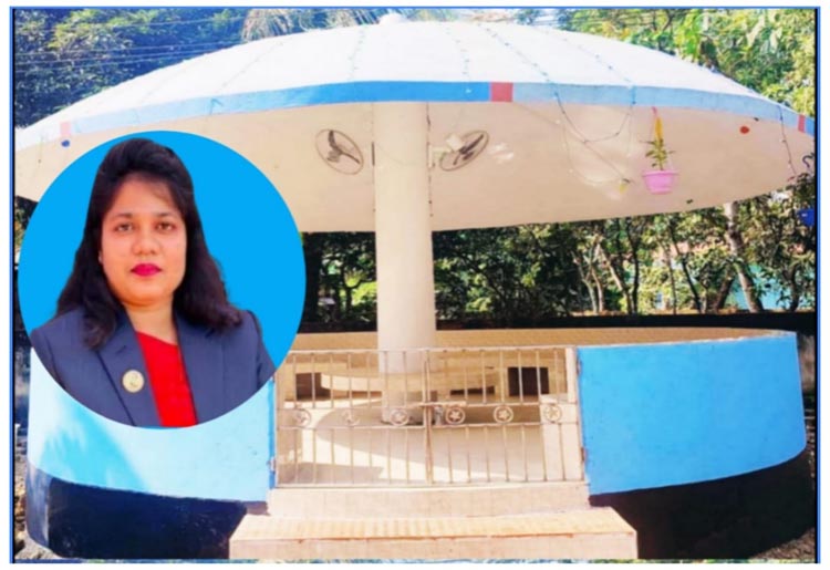 জুড়ীতে ইউএনও’র উদ্যোগে দৃষ্টিনন্দন গোলঘর