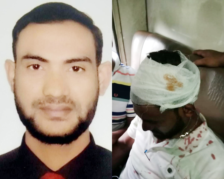 সাংবাদিক কল্যাণ ট্রাস্টের চেক আনতে গিয়ে সাংবাদিকের ওপর সন্ত্রাসী হামলা