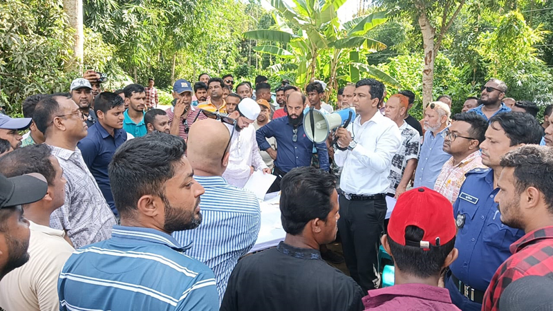 মনু নদীর জব্দকৃত ১৩ কোটি টাকার বালু নিলামে গেল ১৭ কোটি টাকায়