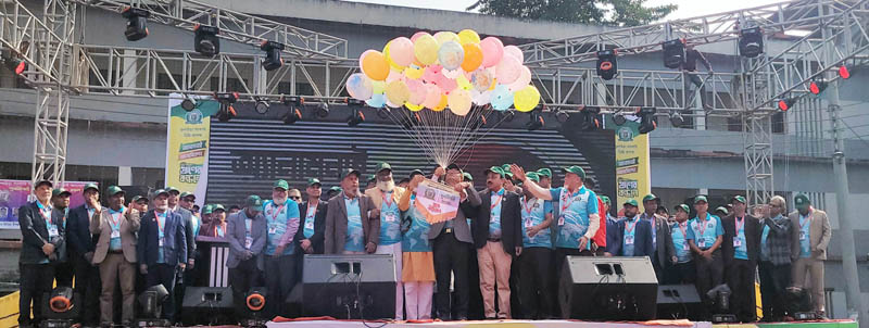 কুলাউড়া সরকারি কলেজে পুনর্মিলনীতে শিক্ষার্থীদের মিলনমেলা