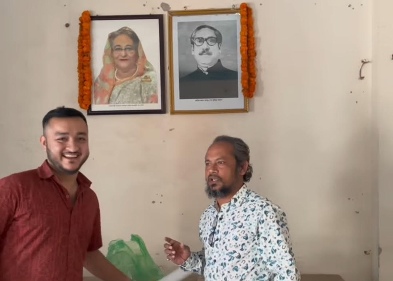 বেতাগীত উপজেলা আওয়ামী লীগের  কার্যালয়ে পুনরায় খুললো ছাত্রলীগ