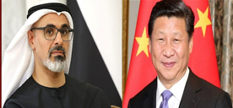আবুধাবির ক্রাউন প্রিন্স শেখ খালেদ সরকারী সফরে চীন যাত্রা