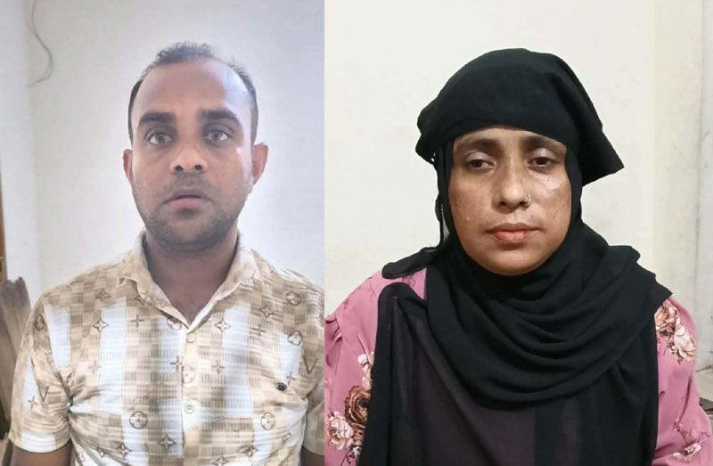 কুলাউড়ায় এসপির হাতে ঘুষ দিতে গিয়ে যুবকসহ আটক ২