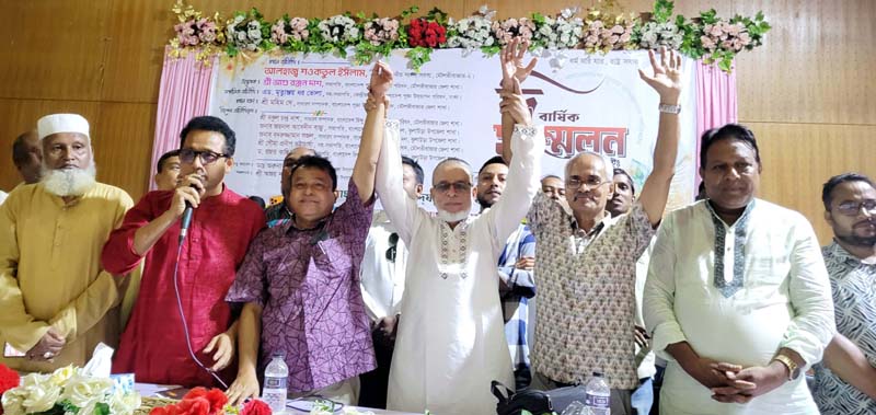 কুলাউড়ায় পূজা উদযাপন পরিষদ শাখার দ্বি-বার্ষিক সম্মেলন সম্পন্ন