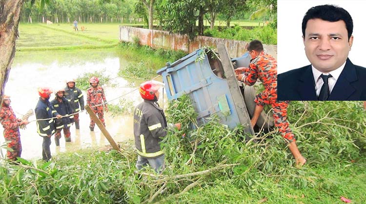 মৌলভীবাজারে সড়ক দূর্ঘটনায় কুলাউড়া উপজেলা বিএনপি নেতা সহ ২ জন নিহত