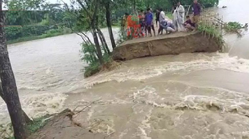 সিলেটে বন্যা পরিস্থিতির অবনতি, পানি বৃদ্ধি অব্যাহত