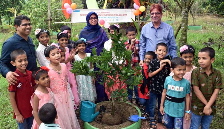 সিলেটে এস ও এস আন্তর্জাতিক শিশু পল্লী দিবস পালন