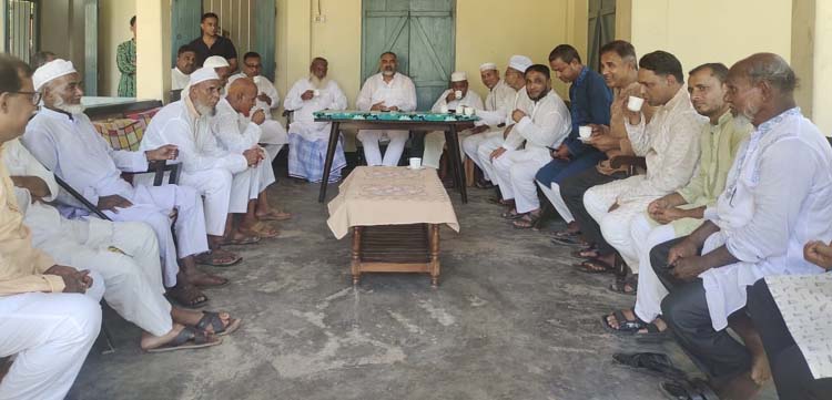 কুলাউড়ায় ঈদের শুভেচ্ছা বিনিময়ে নাদেল-ঈদুল আযহা মানুষকে ধৈর্য্য ধারণের শিক্ষা দেয়