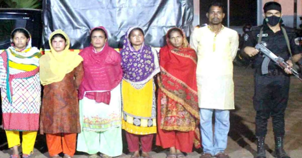মানবপাচার চক্রের ৬ সদস্য গ্রেপ্তার: র‌্যাব