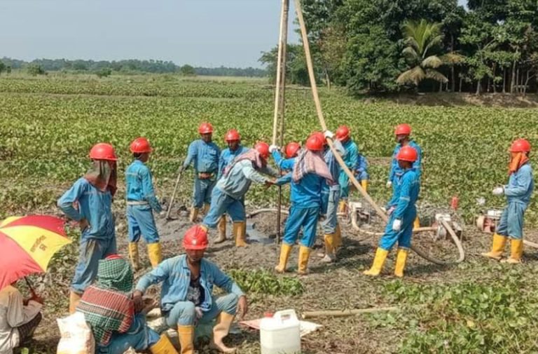 বিয়ানীবাজারে প্রাকৃতিক গ্যাসের মজুত অনুসন্ধানে ব্যাপক তৎপরতা