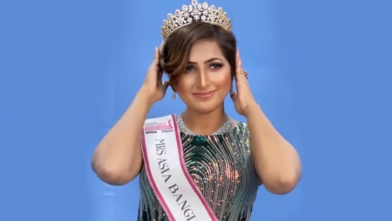 অভিযোগ নিয়ে থানায় সুন্দরী প্রতিযোগিতার বিজয়ী রাহা