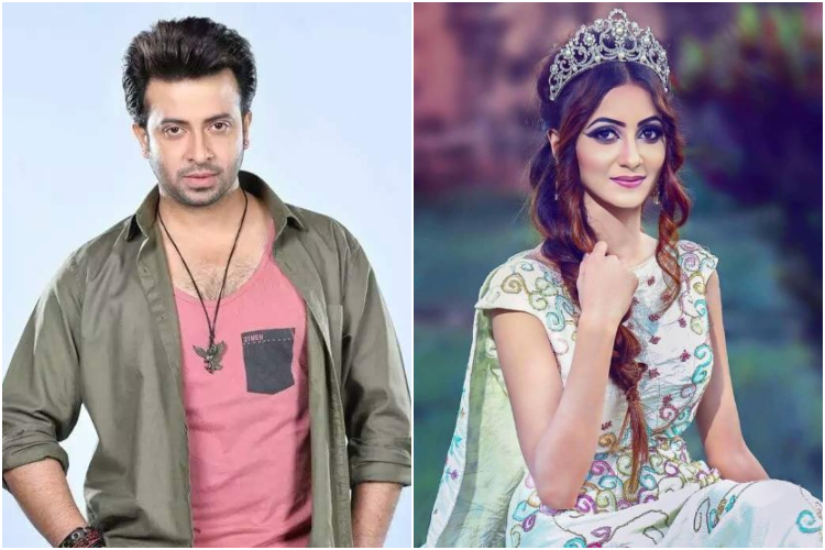 গোপনে ‘আগুন’ সিনেমার শুটিংয়ে শাকিব-মিতু