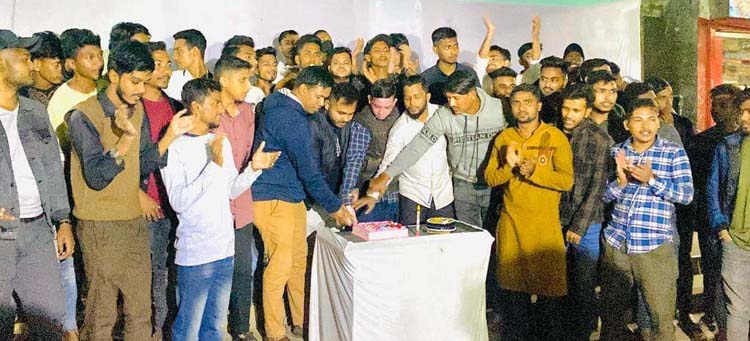 জুড়ীতে বাংলাদেশ ছাত্রলীগের সাবেক সাধারণ সম্পাদক এসএম জাকির হোসাইনের জন্মদিন পালন