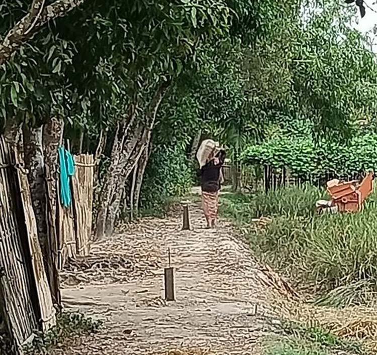 কমলগঞ্জে চলাচলের রাস্তায় খুঁটি স্থাপন-২৫টি পরিবার অবরুদ্ধ