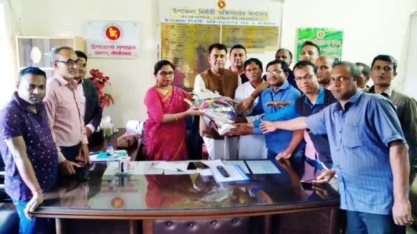 রাজনগরে নবাগত উপজেলা নির্বাহী অফিসারের সাথে পূজা উদ্যাপন পরিষদের নেতৃবৃন্দের সৌজন্য সাক্ষাত