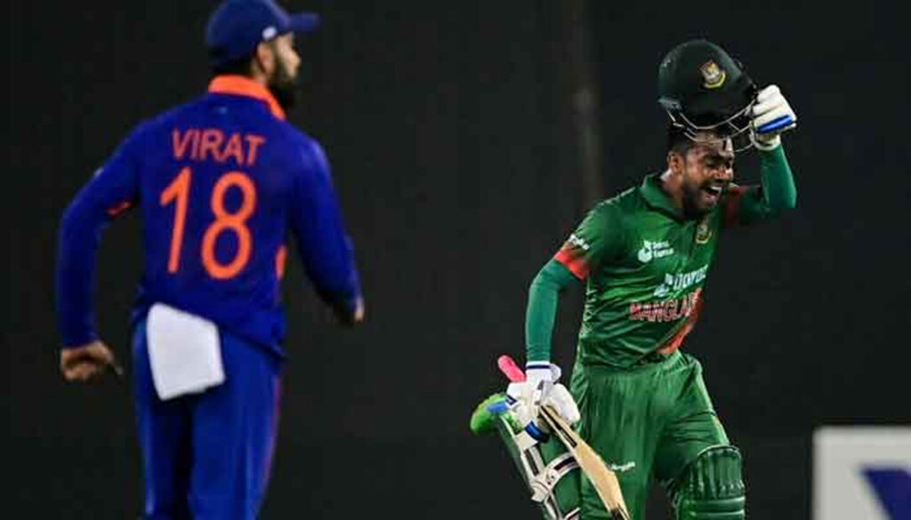 মিরাজের ব্যাটিং নৈপুণ্যে ভারতকে ১ উইকেটে হারাল বাংলাদেশ