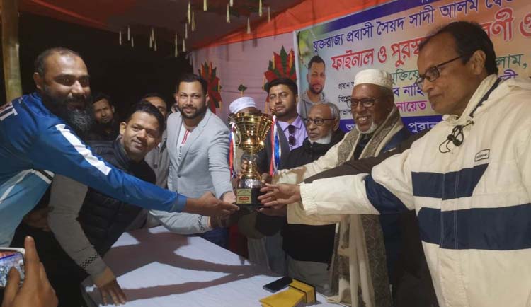 ফেঞ্চুগঞ্জে সৈয়দ সাদী আলম দ্বৈত ব্যাডমিন্টন টুর্নামেন্টের ফাইনাল সম্পন্ন