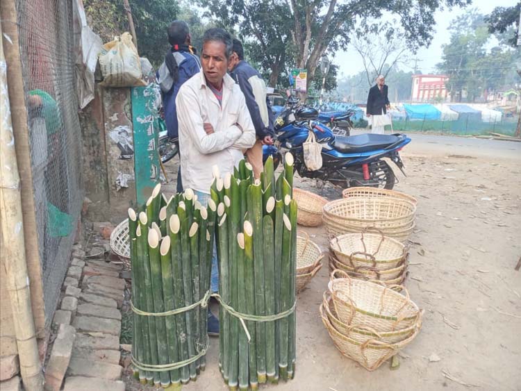 পৌষ সংক্রান্তিতে জনপ্রিয় হয়ে উঠে চুঙ্গা পিঠা