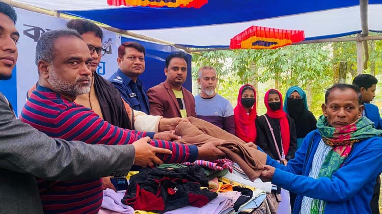 কুলাউড়ায় চা-শ্রমিকের সন্তানেরা পেল শুভসংঘের উপহার