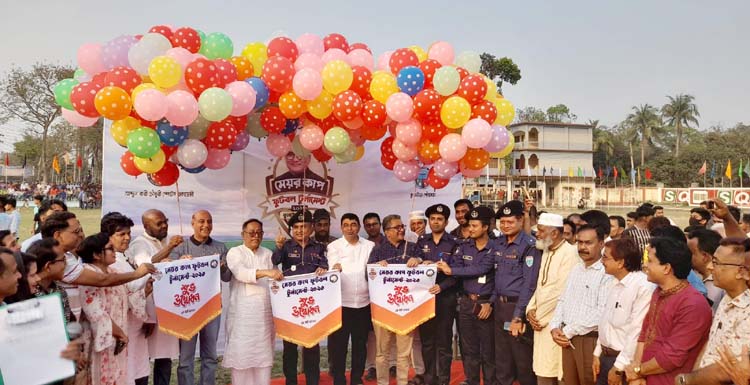 কুলাউড়ায় মেয়র কাপ ফুটবল টুর্নামেন্টের উদ্বোধন