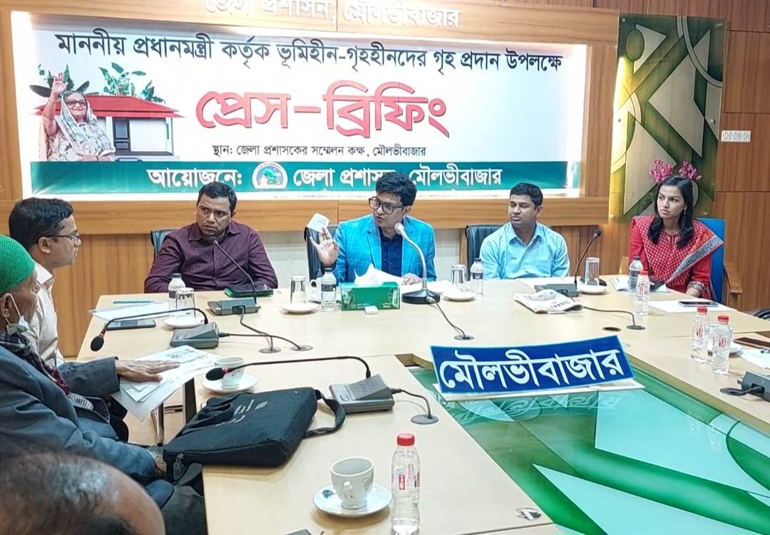 মৌলভীবাজারে প্রধানমন্ত্রীর গৃহ পাচ্ছে ১০০৪ জন উপকারভোগী