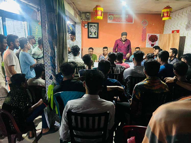 সবুজ সিংহ কুলাউড়া ক্লাবের মাসিক সভা অনুষ্ঠিত