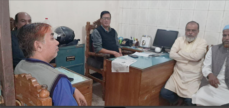 কুলাউড়ায় সদ্য গঠিত গণতান্ত্রিক যুক্তফ্রন্ট এর সভা অনুষ্ঠিত