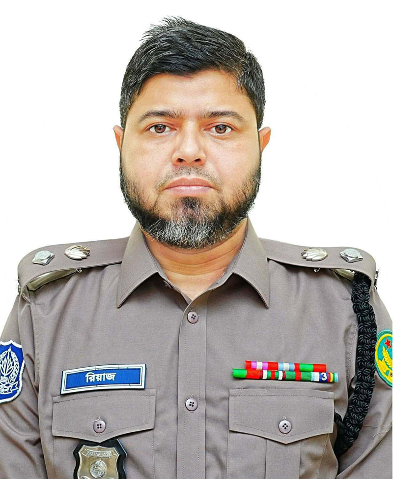 মৌলভীবাজারে নতুন পুলিশ সুপার মোঃ রিয়াজুল ইসলাম এর যোগদান