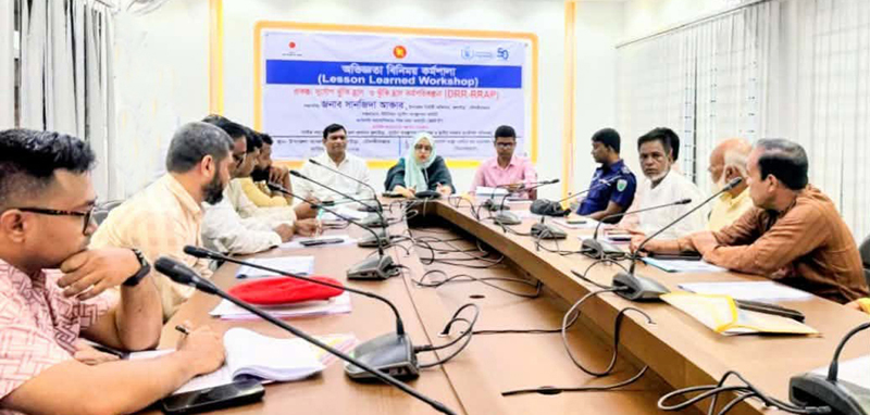কুলাউড়ায় সিএনআরএস এর অভিজ্ঞতা বিনিময় কর্মশালা