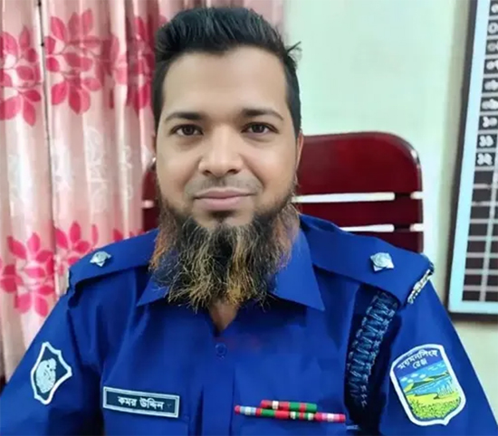 কমলগঞ্জ থানায় নতুন ওসির যোগদান