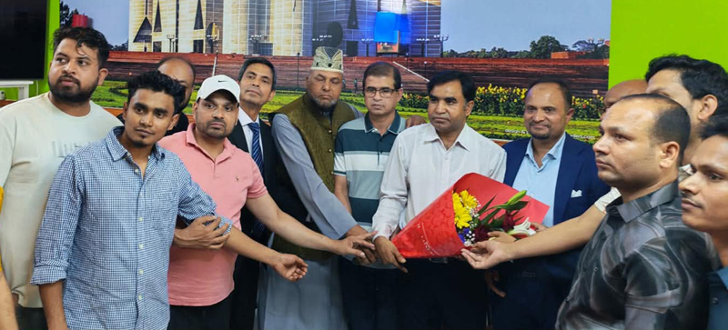 আতাউর রহমান আতা ও আতিকুর রহমান শরীফকে নিউইয়র্কে সম্বর্ধনা