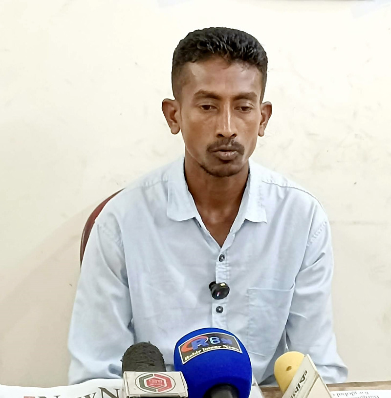 কুলাউড়ায় তিন সন্তান ও লক্ষাধিক টাকা নিয়ে স্ত্রী উধাও, মামলা দিয়ে হয়রানি প্রতিকার চেয়ে স্বামীর সংবাদ সম্মেলন