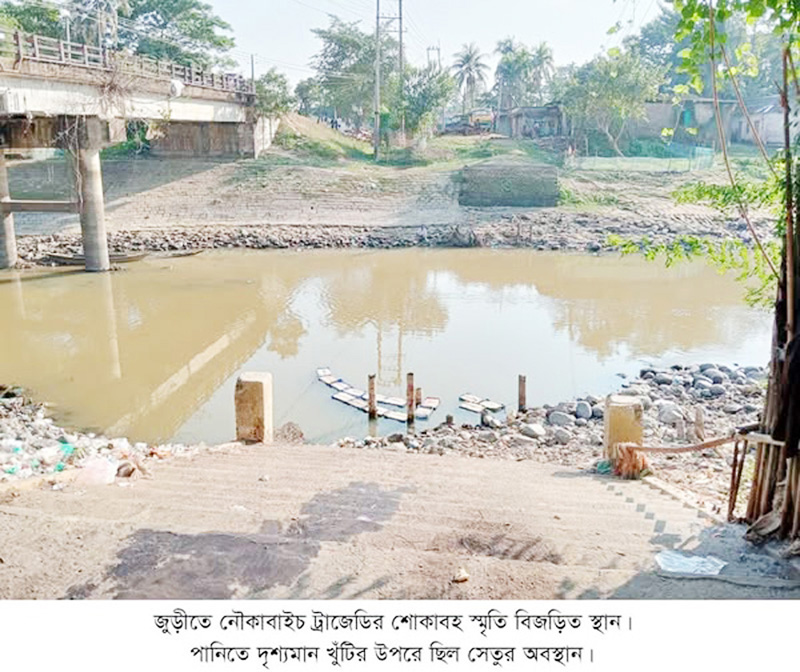 জুরী নদী নৌকাবাইচ ট্রাজেডির ৪৩ বছর