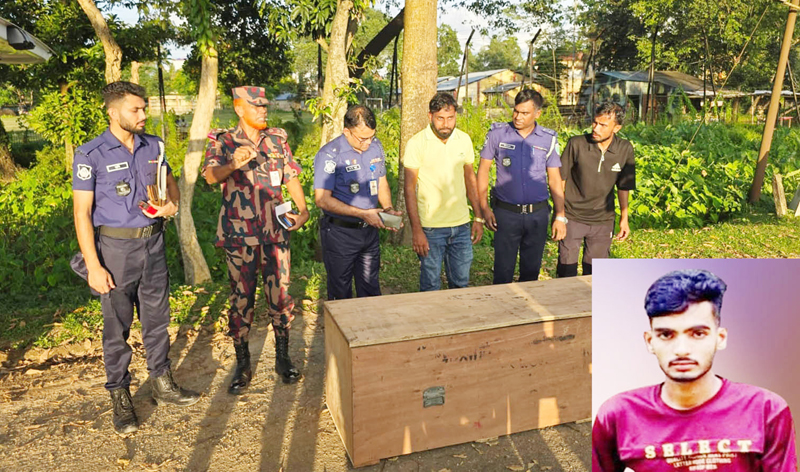 কুলাউড়া সীমান্তে বিএসএফের গুলিতে নিহত তরুণের লাশ হস্তান্তর