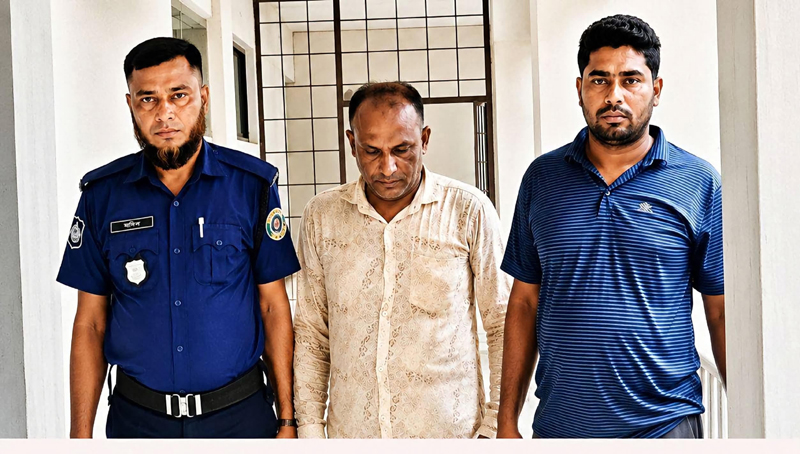 বেতাগীতে জমি সংক্রান্ত বিরোধে আপন ভাইকে কুপিয়ে জখম, গ্রেপ্তার ২