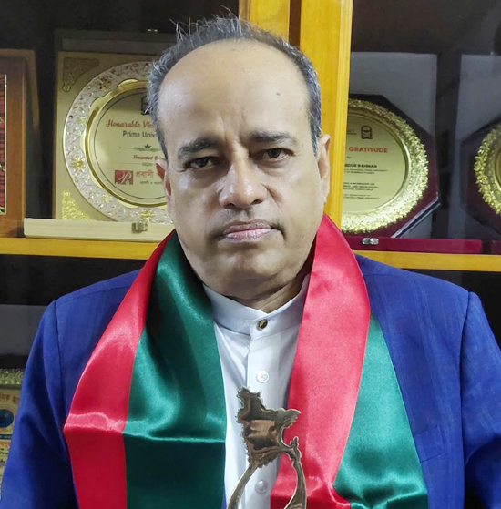 প্রফেসর ড. আবদুর রহমানের অনন্য স্বীকৃতি  “দ্যা গ্লোরী অব বাংলাদেশ অ্যাওয়ার্ড-২০২৬’