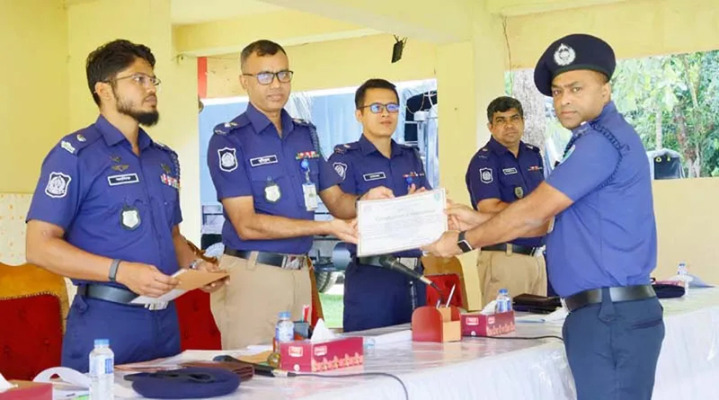 শ্রীমঙ্গল থানার ওসি মামুন মৌলভীবাজার জেলার শ্রেষ্ঠ